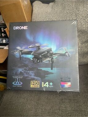 HD Ultra Smart Folding Drone with Camera - Black